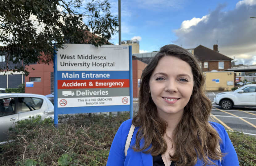 Laura Blumenthal and West Middlesex Hospital