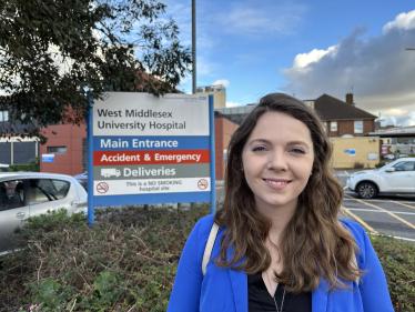 Laura Blumenthal and West Middlesex Hospital